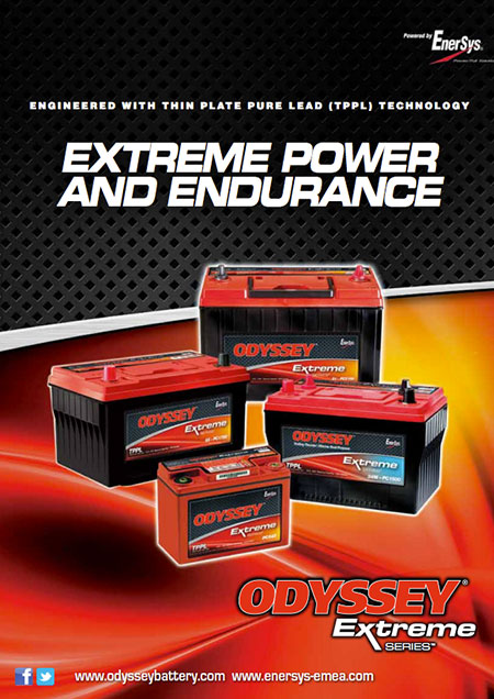 Odyssey Battery Data sheet