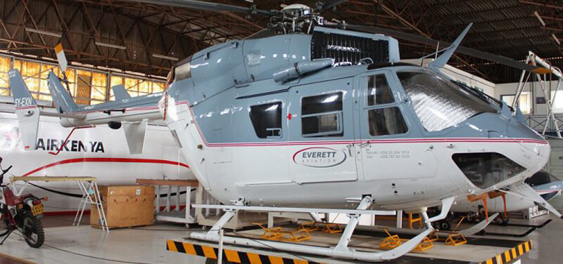 The Everett Aviation BK117 C-1 