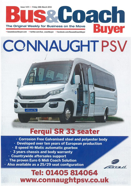 Powervamp feature in Bus and Coach buyer Magazine