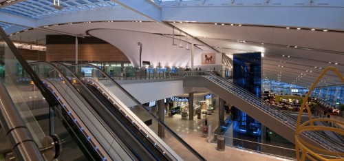 Airport interior