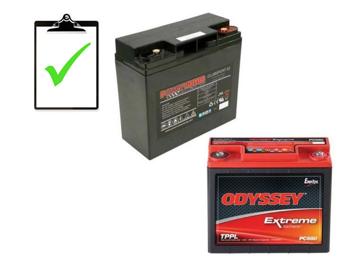 Selecting the Correct Race Battery