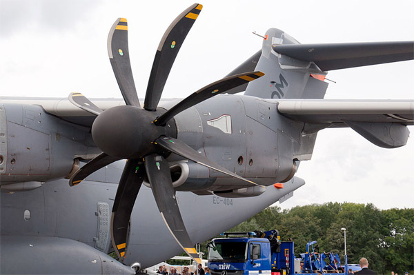 TP400 fitted to the Airbus A400M