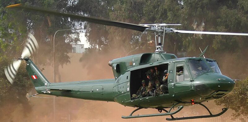 Powervamp with Peruvian army