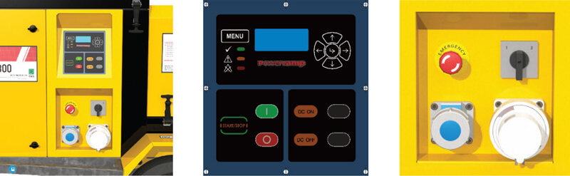 Powervamp coolspool Hybrid 300 controls