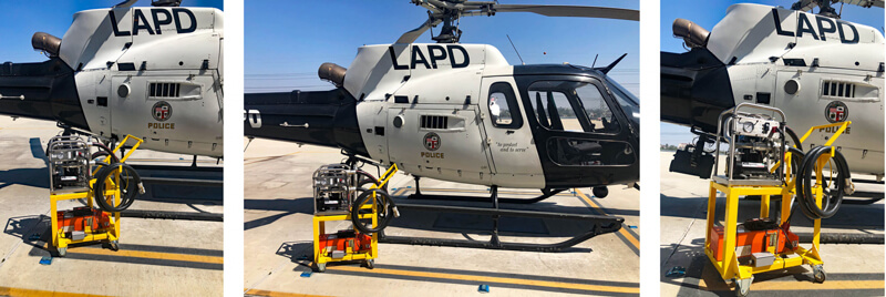 Powervamp Portapump with the LAPD