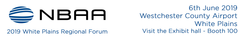 NBAA White Plains Regional Forum 2019