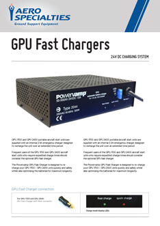 GPU Fast Charger Datasheet
